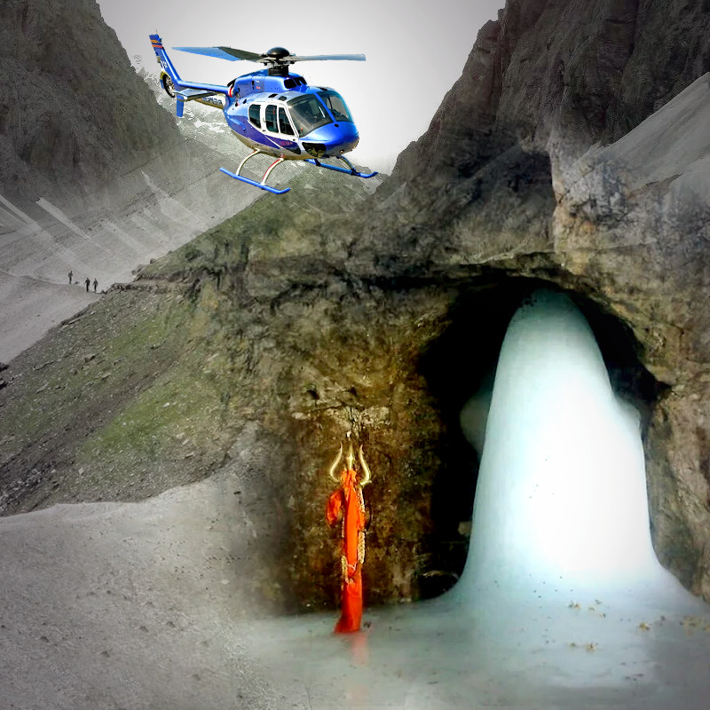 Amarnath Yatra By Helicopter via Neelgarh